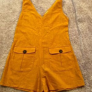dark yellow romper